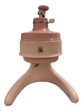 Vintage Tiger AP-2 Japanese Hand Crank Kakigori Ice Shaver Pink Rare Party